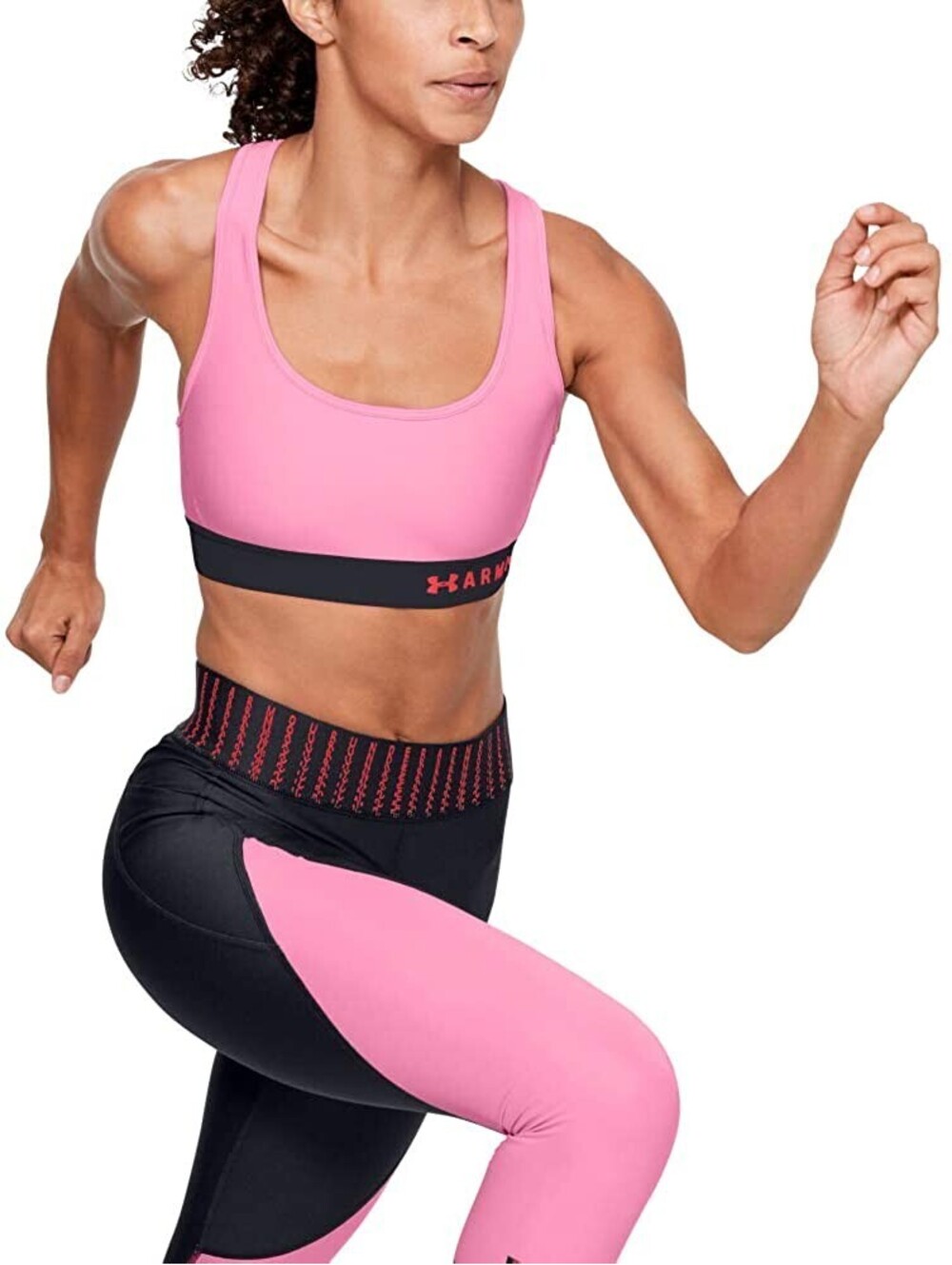 Under Armour Womens Crossback Medium Impact Sports Bra Size XS